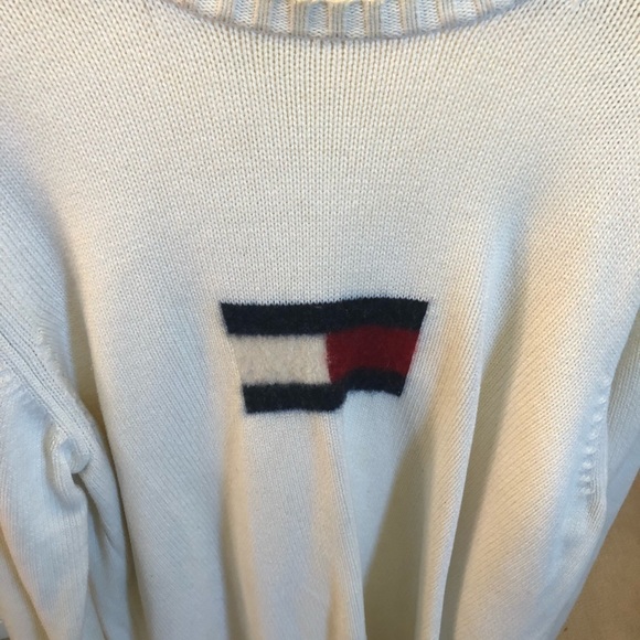 Tommy Hilfiger heavy all knit flagship sweater XL! - Picture 3 of 7